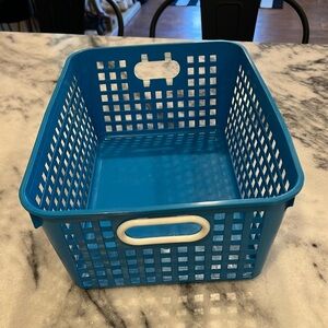 Blue basket